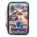 Action World 3 Fach Federtasche Gaming